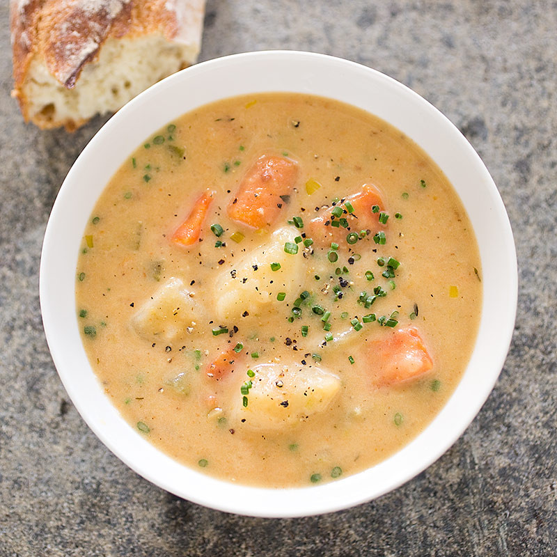 Vegetarian Chowder Recipe
 Hearty Ve able Chowder