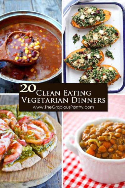 Vegetarian Clean Eating
 Clean Eating Recipes The Gracious Pantry