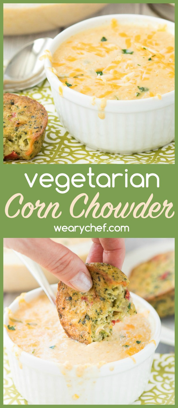 Vegetarian Corn Chowder Recipes
 Ve arian Corn Chowder Recipe The Weary Chef