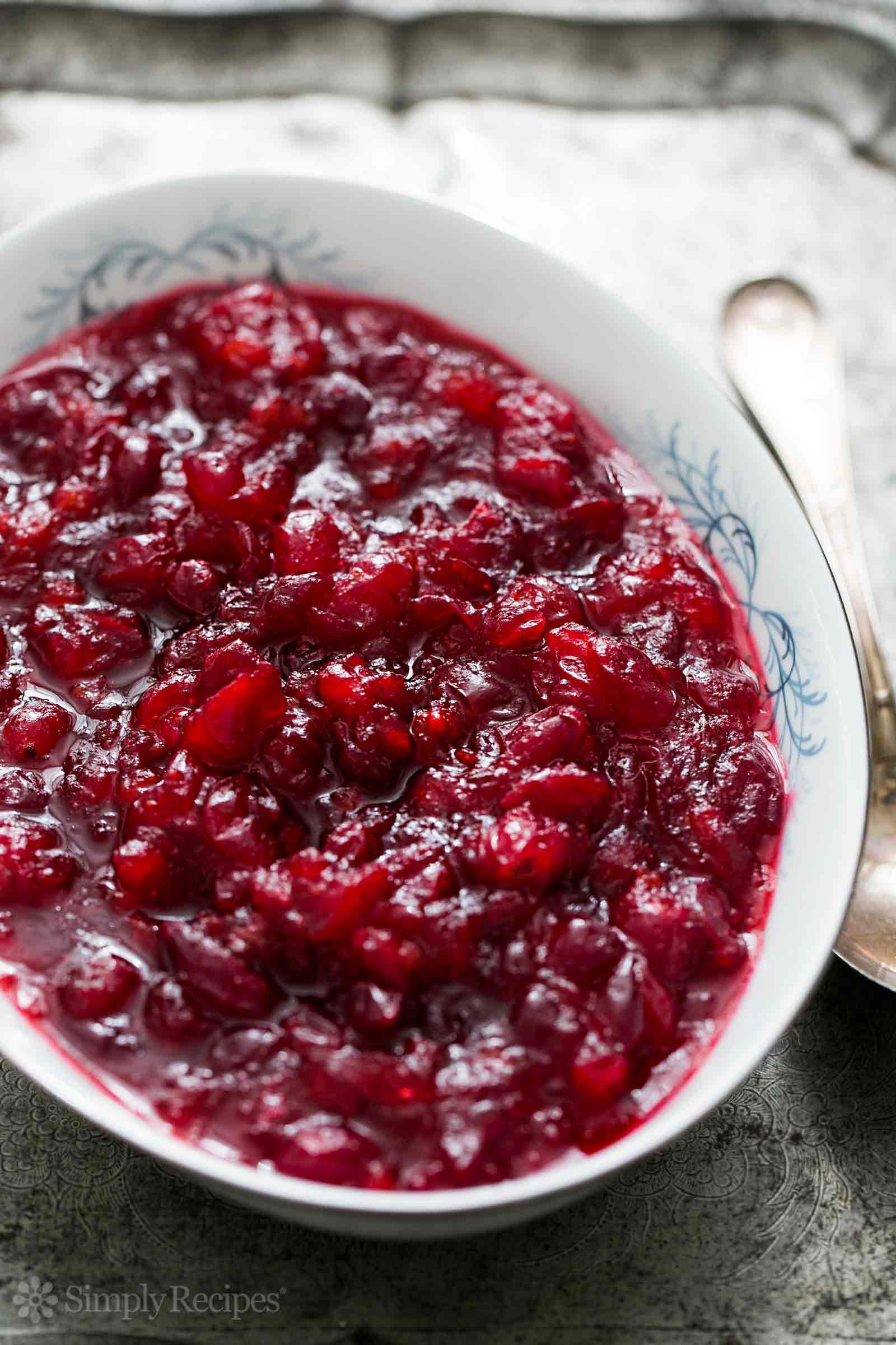 Vegetarian Cranberry Recipes
 Cranberry Sauce Recipe