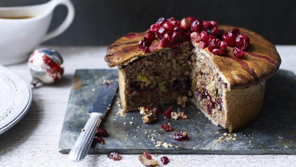 Vegetarian Cranberry Recipes
 Ve arian nut roast pie with cranberries Saturday