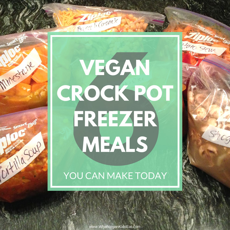 Vegetarian Crock Pot Dinners
 VEGAN CrockPot FREEZER Meals to make today What Vegan