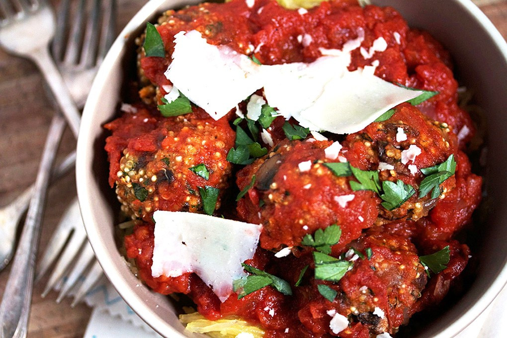 Vegetarian Dairy Free Recipes
 Ve arian Spaghetti and Quinoa Meatballs