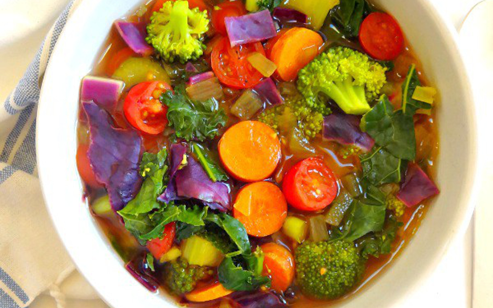 Vegetarian Detox Recipes
 Cleansing Detox Soup [Vegan]