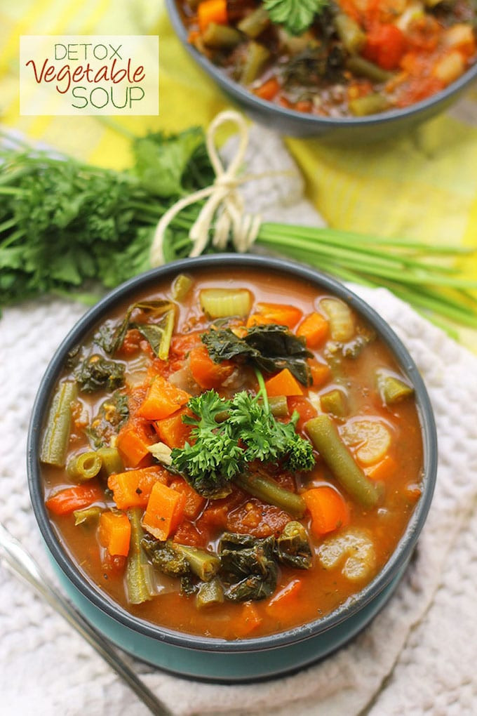 Vegetarian Detox Recipes
 Detox Ve able Soup