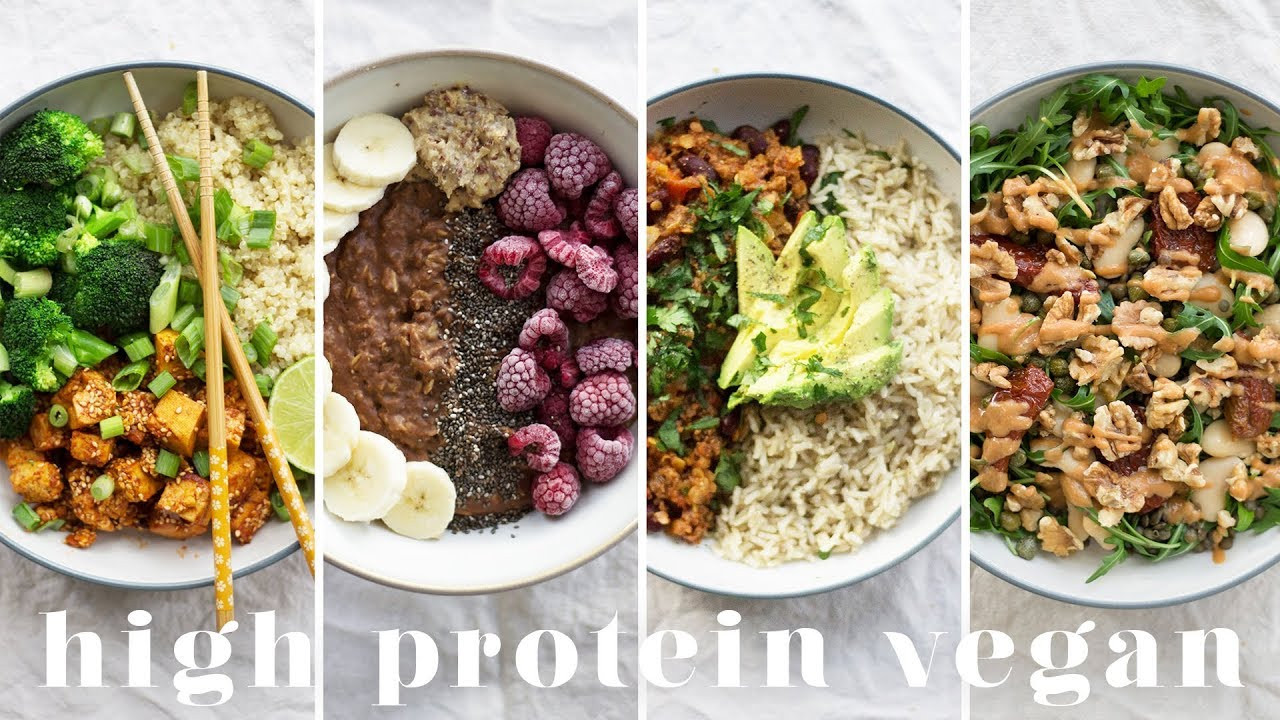 Vegetarian Dinners With Protein
 HIGH PROTEIN VEGAN MEALS