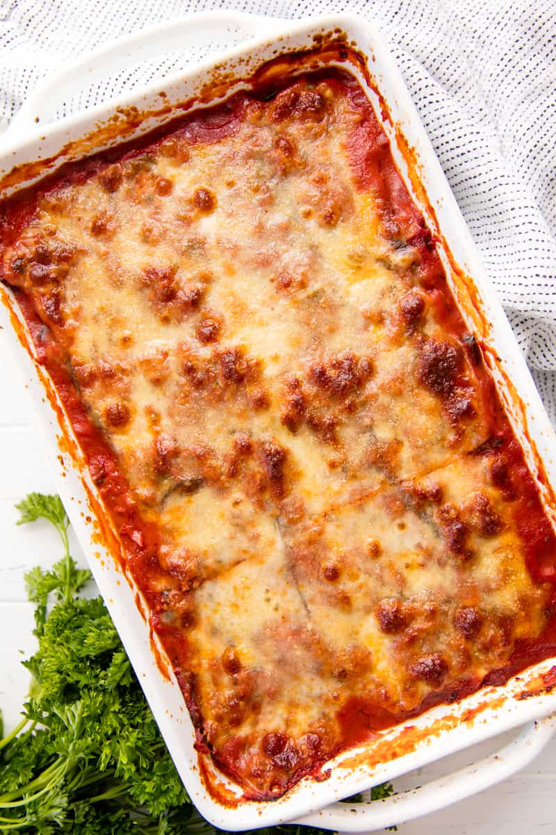 Vegetarian Eggplant Lasagna Without Noodles
 Classic Eggplant Lasagna