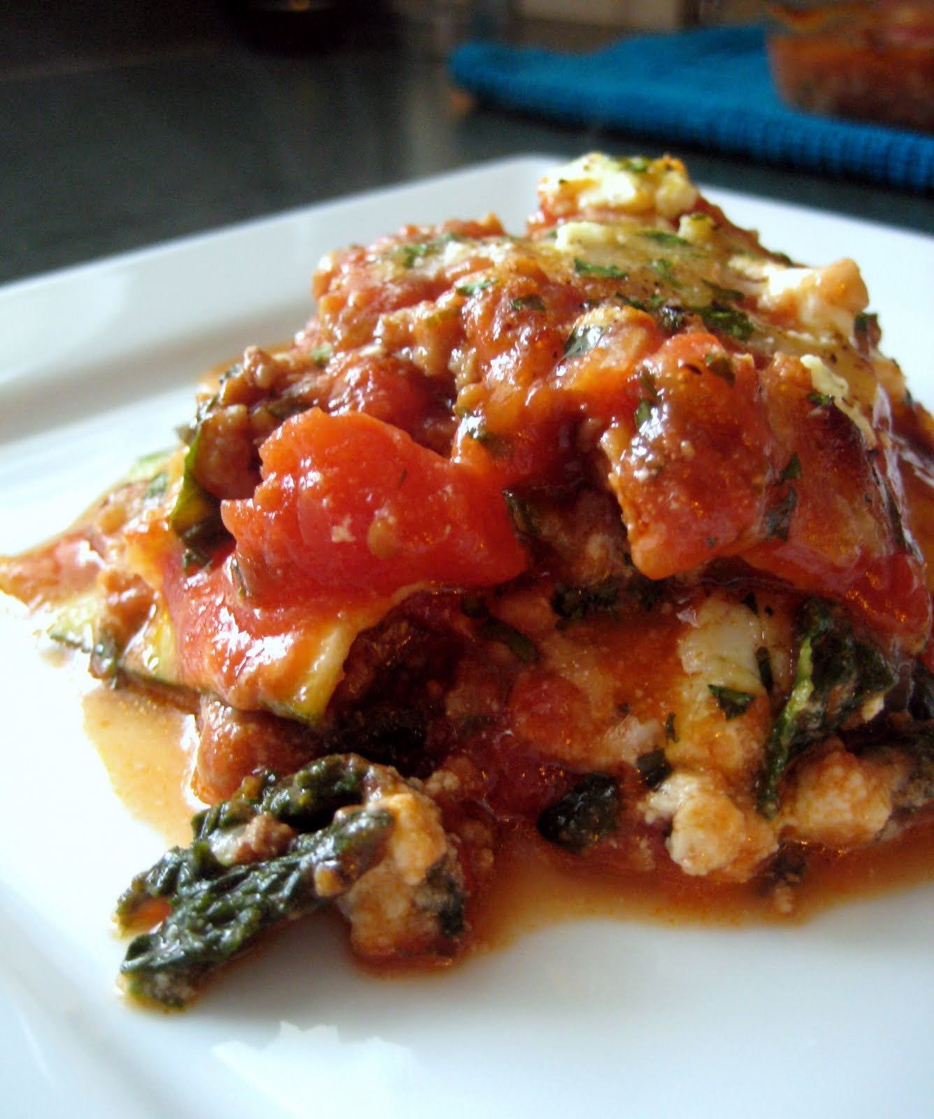 Vegetarian Eggplant Lasagna Without Noodles
 Dandy Dishes Zucchini Lasagna