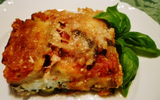 Vegetarian Eggplant Lasagna Without Noodles
 Meatless 3 Cheese Eggplant Lasagna Recipe No Pasta