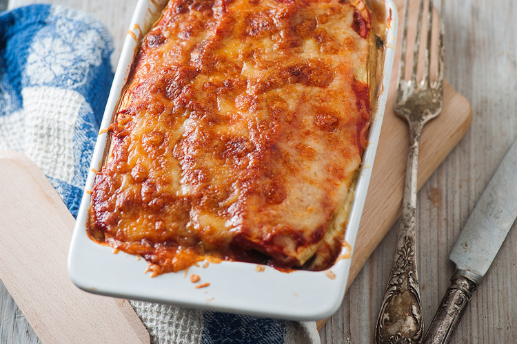 Vegetarian Eggplant Lasagna Without Noodles
 Eggplant Lasagna