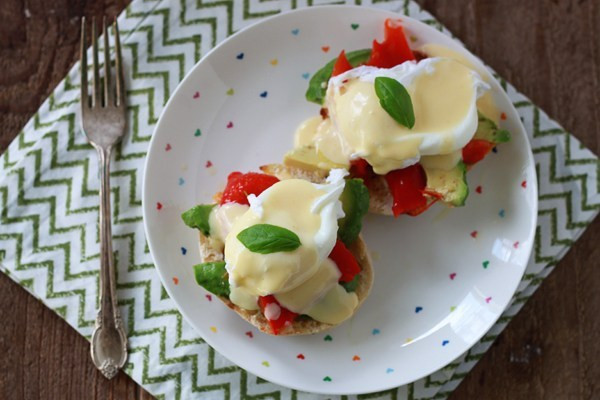 Vegetarian Eggs Benedict Recipes
 Eggs Benedict with Avocado & Roasted Red Pepper Recipe