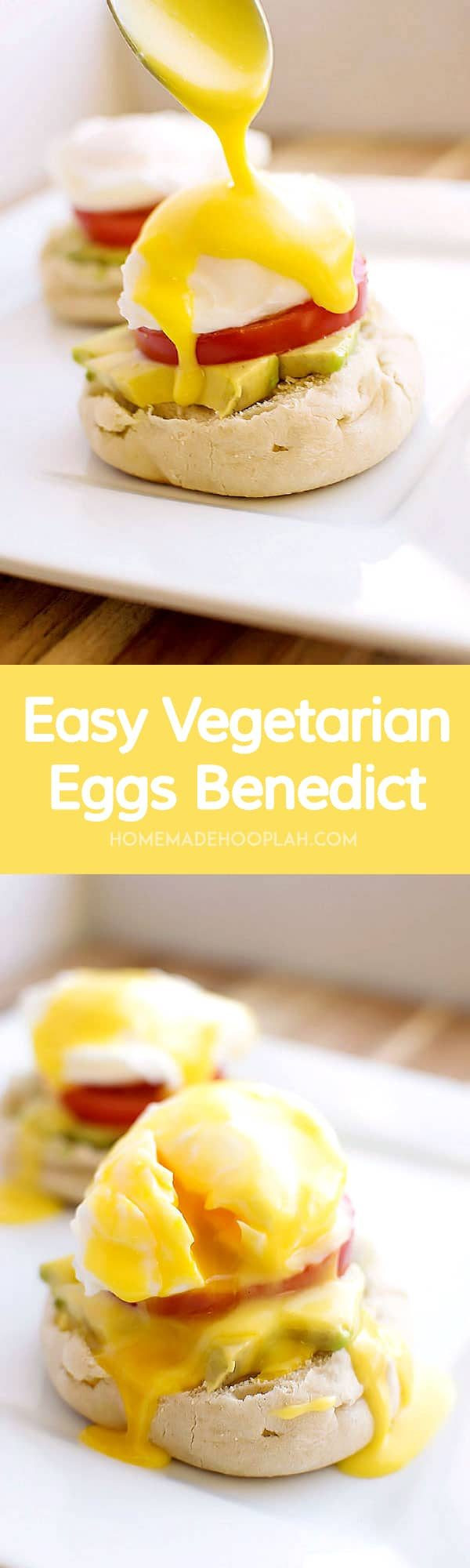 Vegetarian Eggs Benedict Recipes
 Easy Ve arian Eggs Benedict Homemade Hooplah