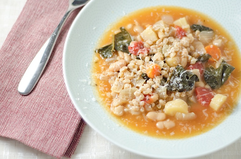 Vegetarian Farro Recipes
 Ve arian Italian Farro Soup Recipe The Chic Life