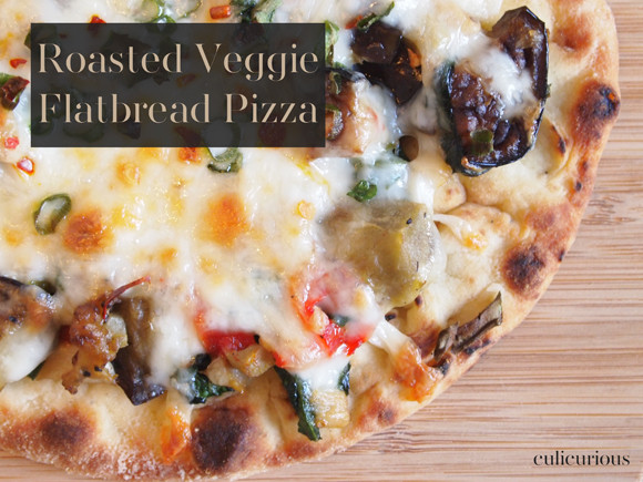 Vegetarian Flatbread Pizza Recipes
 Roasted Veggie Flatbread Pizza Recipe