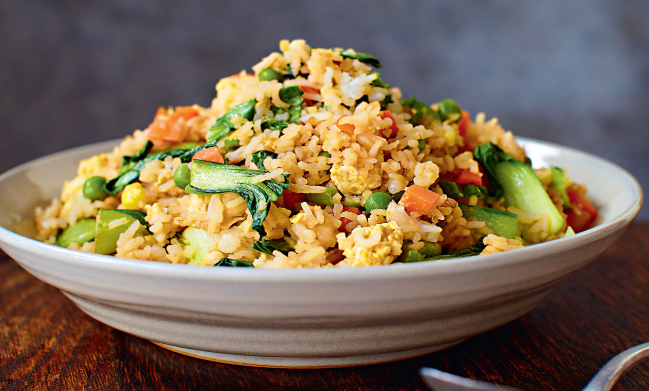 Vegetarian Fried Rice With Egg
 The Pool Food and home Ve able egg fried rice