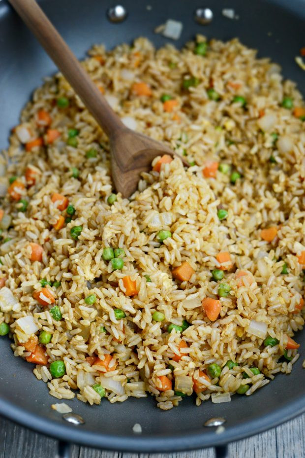 Vegetarian Fried Rice With Egg
 Simply Scratch Easy Ve able Fried Brown Rice with Egg