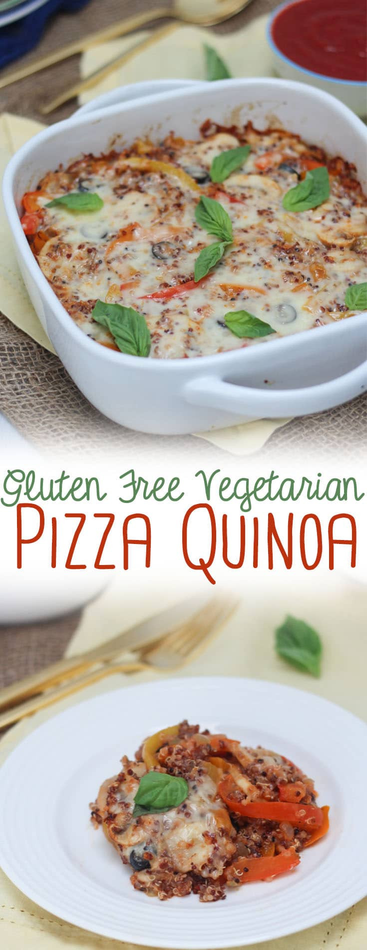 Vegetarian Gluten Free Casserole Recipes
 Gluten Free Ve arian Pizza Quinoa Casserole