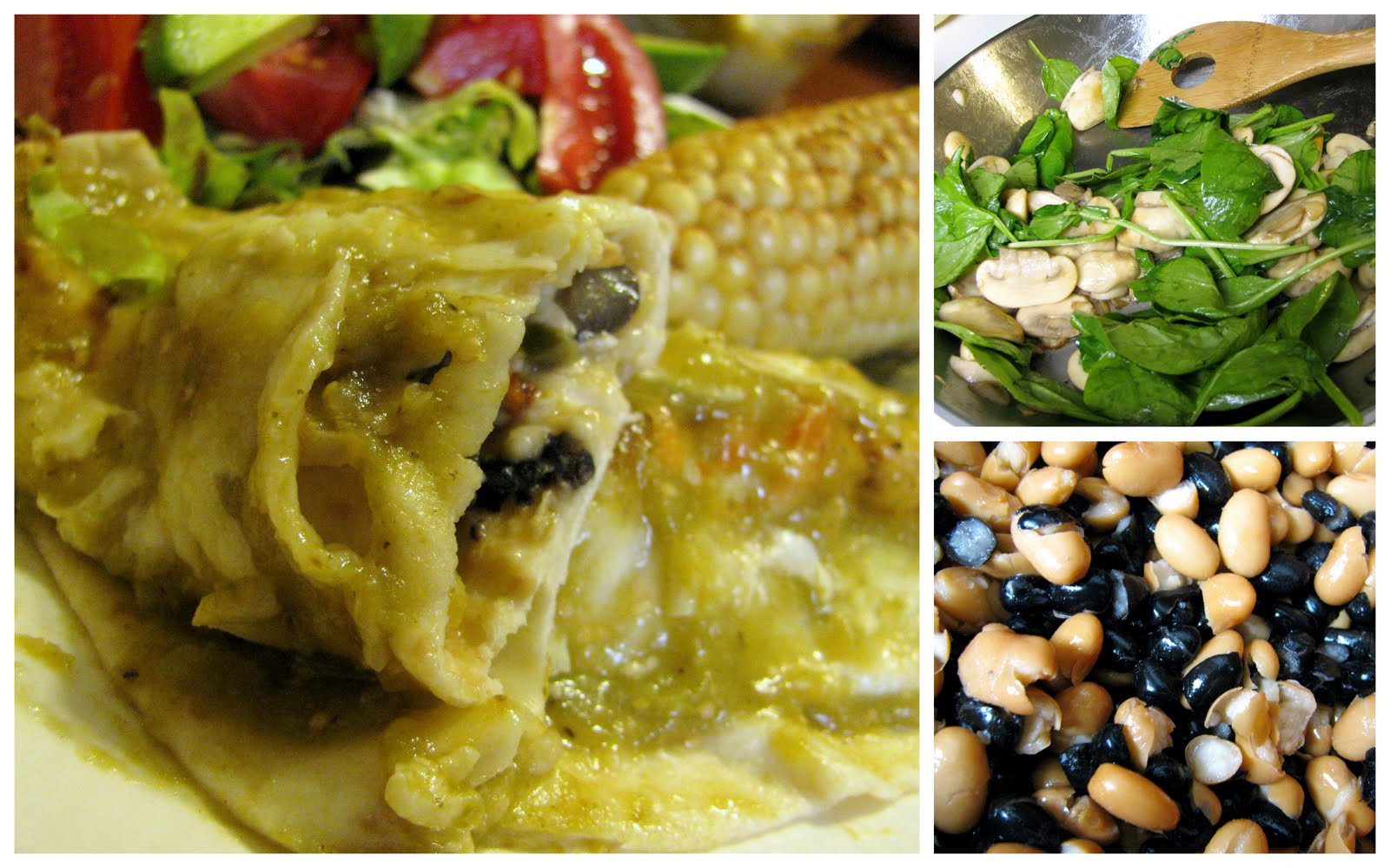 Vegetarian Green Chile Enchiladas
 The Scattered Cook Ve arian Enchiladas with Green Chile