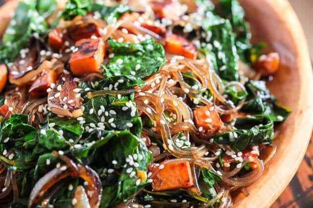 Vegetarian Korean Recipes
 Ve arian Korean Japchae Noodle Recipe Steamy Kitchen