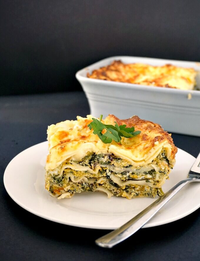 Vegetarian Lasagna Butternut Squash
 Healthy Butternut Squash Spinach Lasagna My Gorgeous Recipes