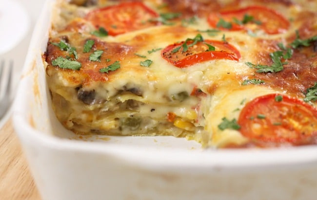 Vegetarian Lasagna Recipe Jamie Oliver
 jamie oliver summer ve able lasagne