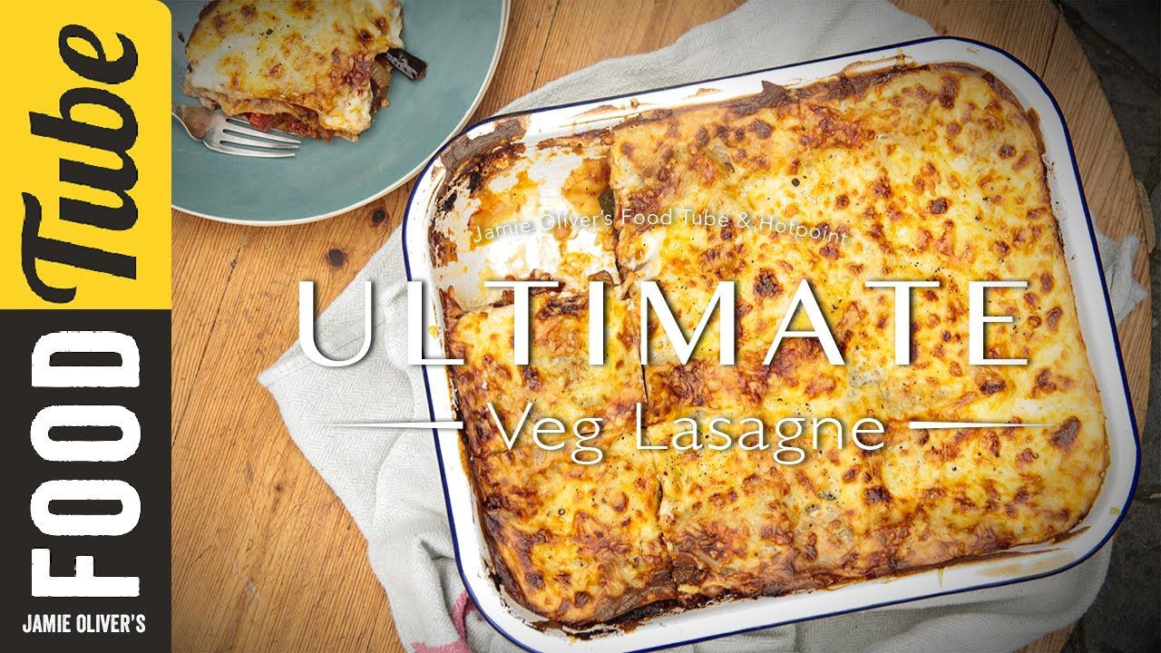 Vegetarian Lasagna Recipe Jamie Oliver
 The Ultimate Ve able Lasagne from The Happy Pear via