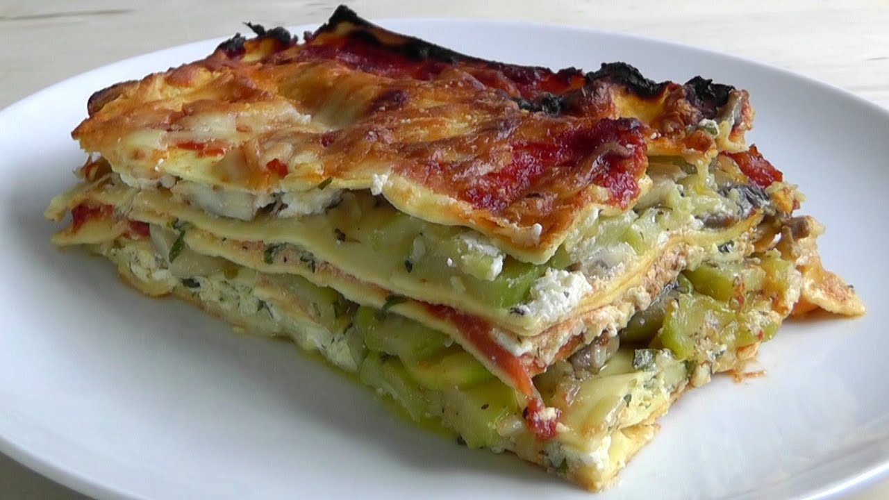 Vegetarian Lasagna With Bechamel Sauce
 Ve arian Lasagna How to Make recipe with easy béchamel