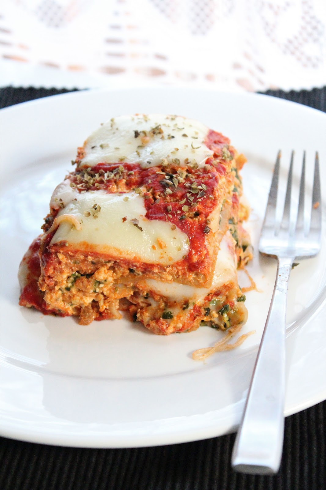 Vegetarian Lasagna With Tofu
 Ve arian lasagna