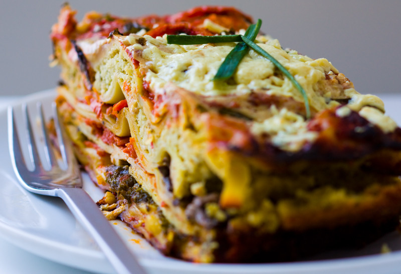 Vegetarian Lasagna With Tofu
 ve arian lasagna spinach