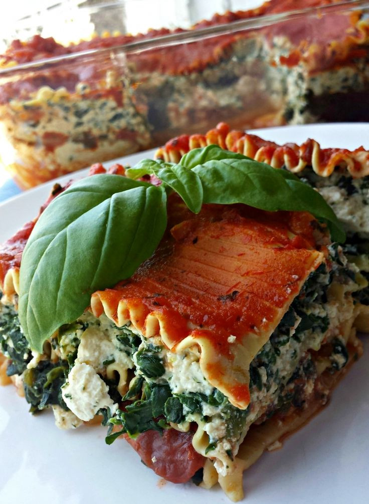 Vegetarian Lasagna With Tofu
 Best 25 Tofu lasagna ideas on Pinterest