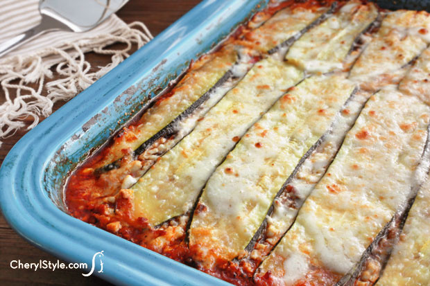 Vegetarian Lasagna With Zucchini Noodles
 The best ve arian zucchini lasagna ever Everyday Dishes