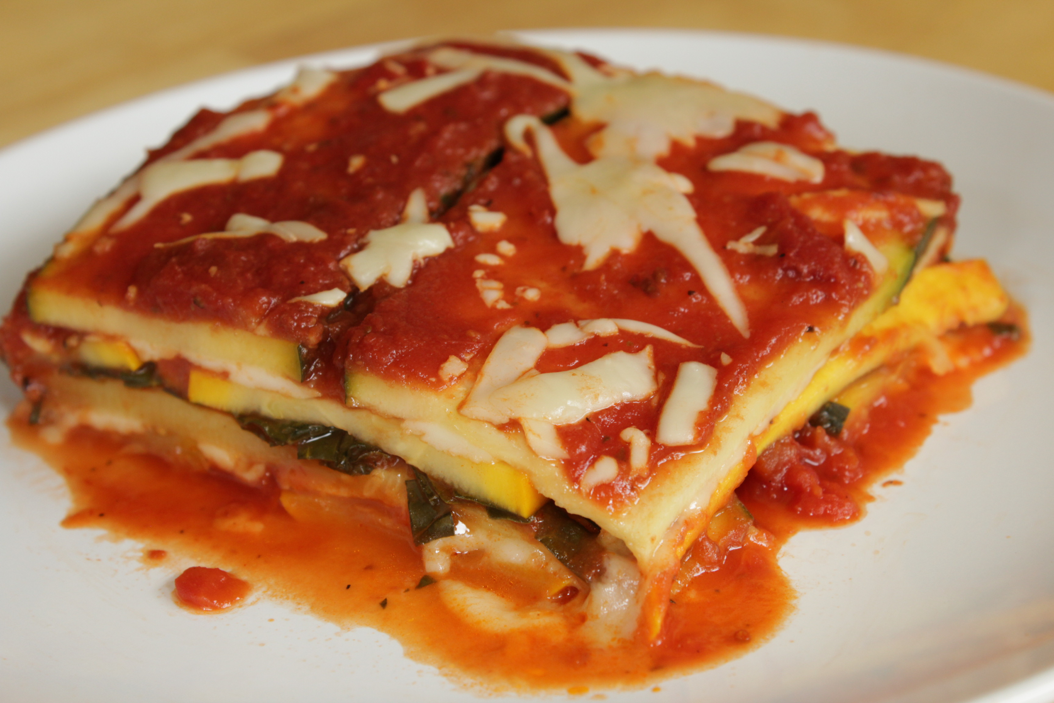 Vegetarian Lasagna With Zucchini
 Zucchini Ve able Lasagna