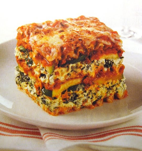 Vegetarian Lasagna With Zucchini
 Sohl Design Zucchini Spinach Ve arian Lasagna