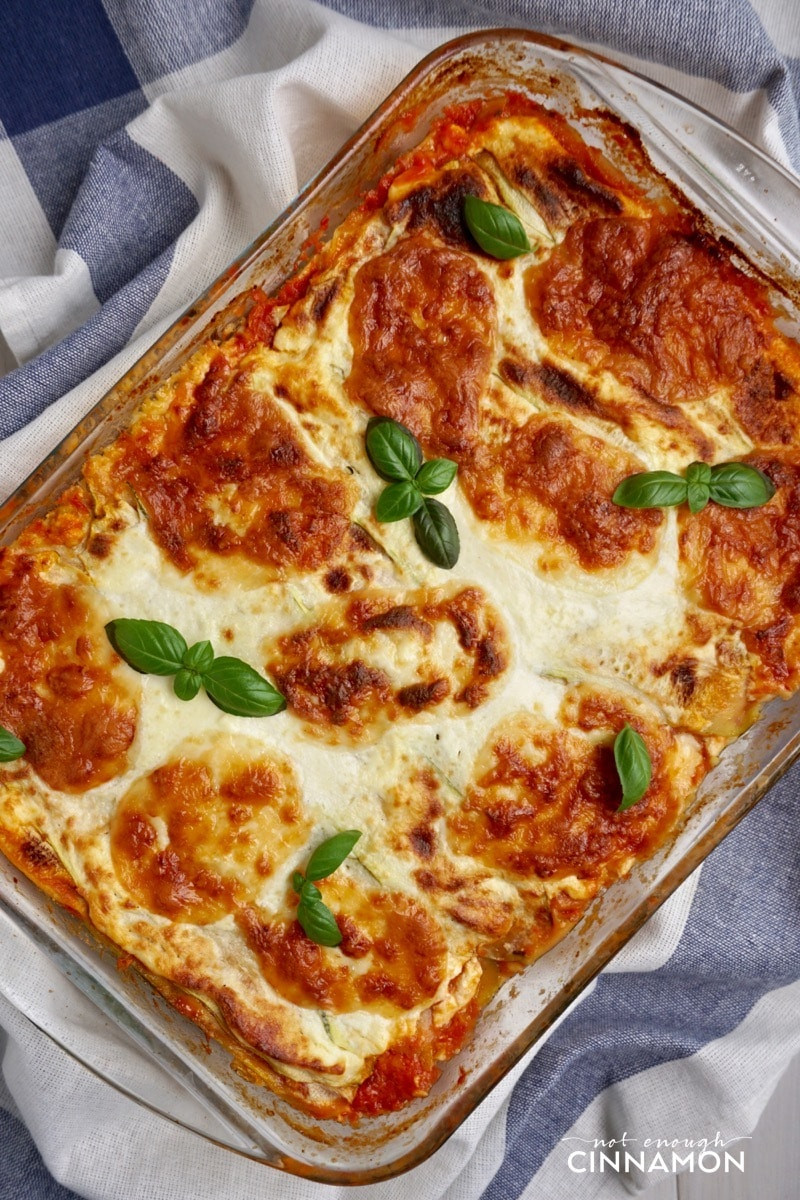 Vegetarian Lasagna With Zucchini
 Zucchini Lasagna Ve arian Gluten Free Grain free