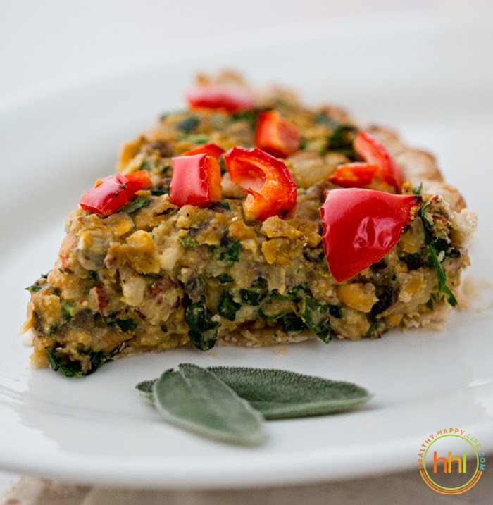 Vegetarian Main Dishes For Christmas
 Vegan Holiday Main Dish Mushroom Chickpea Hazelnut Tart