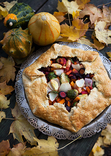 Vegetarian Main Dishes For Christmas
 Today’s Recipe Savory Autumn Ve able Galette