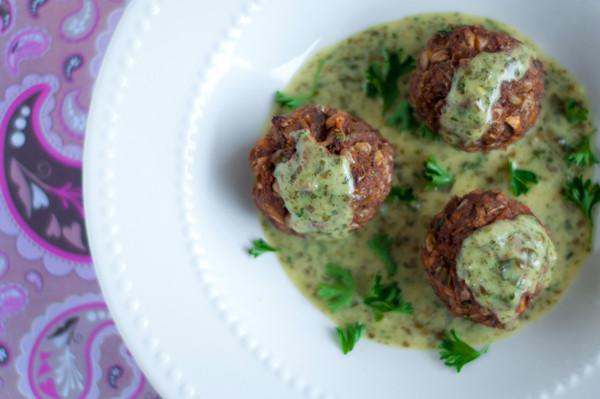 Vegetarian Meatball Recipes
 Ve arian meatballs with pesto cream sauce recipe