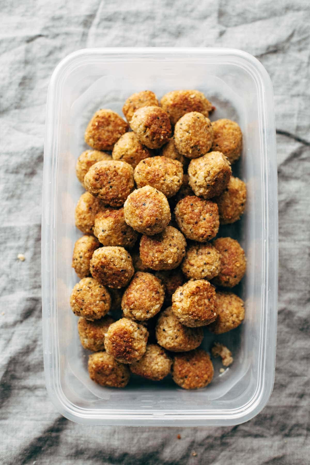 Vegetarian Meatball Recipes
 30 Minute Ve arian Meatballs Recipe Pinch of Yum