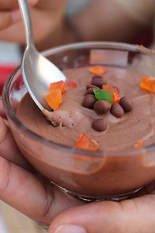 Vegetarian Mousse Recipe
 eggless chocolate mousse recipe ve arian chocolate