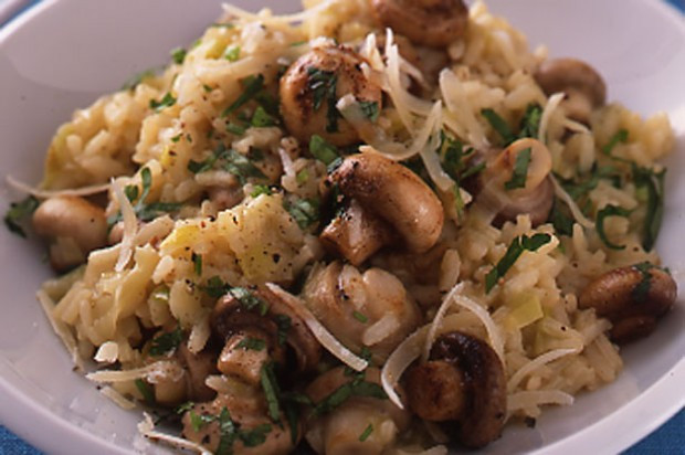 Vegetarian Mushroom Risotto
 Leek and mushroom risotto recipe goodtoknow