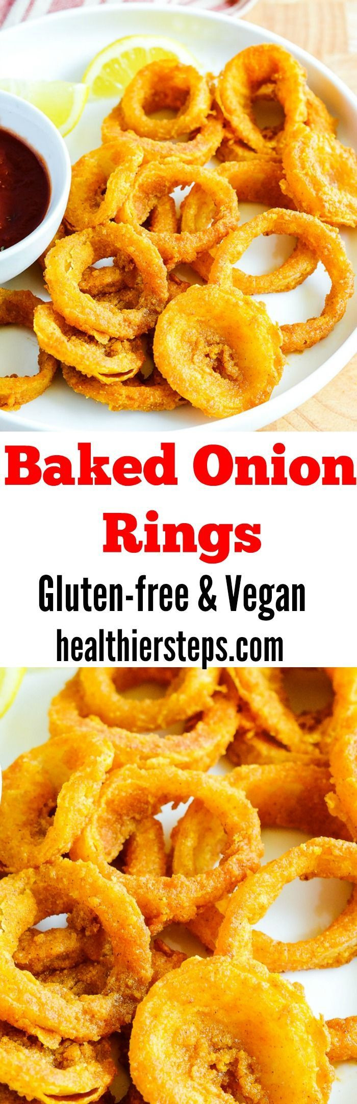 Vegetarian Onion Rings
 Baked ion Rings Delicious crispy and less greasy