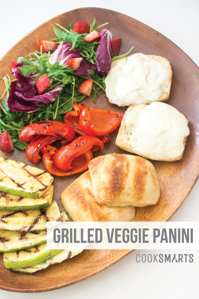 Vegetarian Panini Ideas
 Grilled Ve able Panini Recipe — Dishmaps