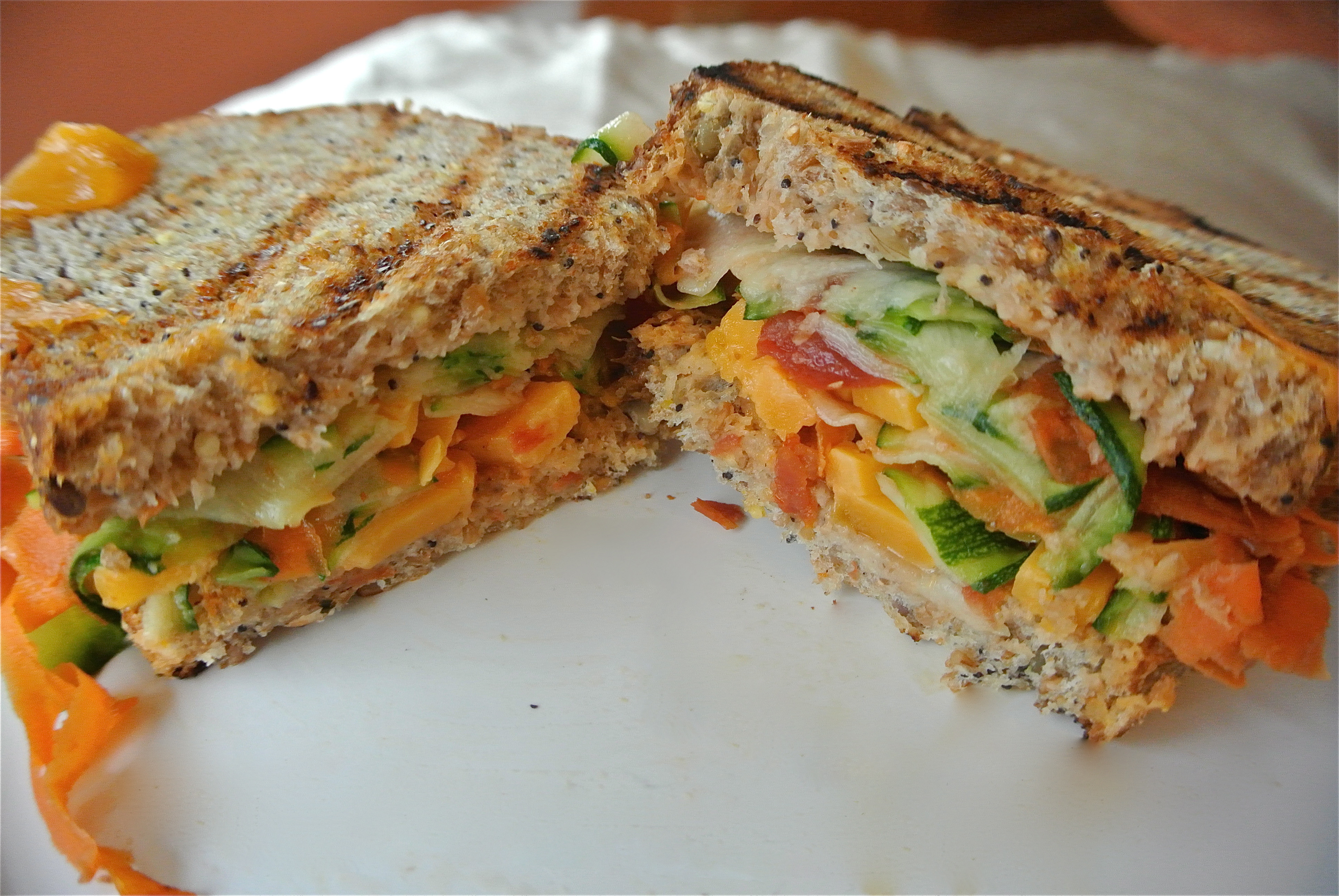 Vegetarian Panini Ideas
 Cheese and Ve able Panini Meatless Monday