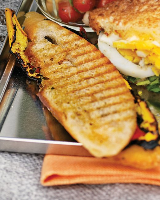 Vegetarian Panini Sandwich
 Grilled Ve able Panini Recipe