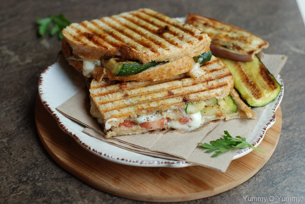 Vegetarian Panini Sandwich
 Ve able Panini Sandwich