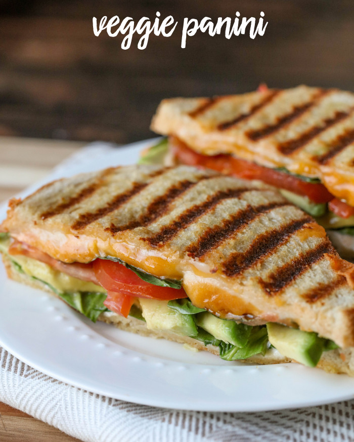 Vegetarian Panini Sandwich
 Veggie Panini