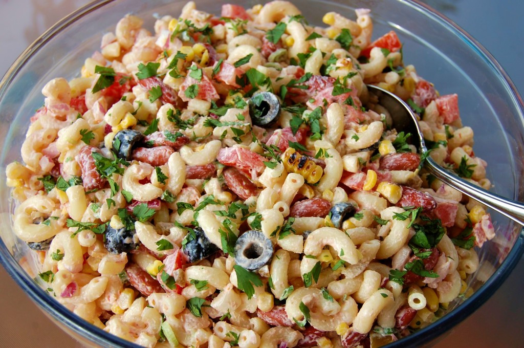 Vegetarian Pasta Salad With Beans
 Southwest Macaroni Salad