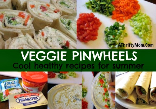 Vegetarian Pinwheel Recipes
 FINGER FOOD Recipe – VEGGIE PINWHEELS