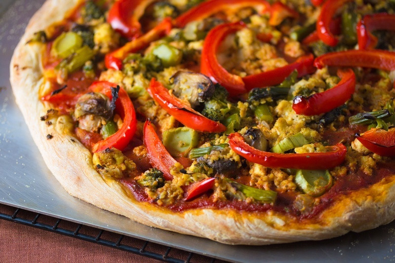 Vegetarian Pizza Recipes
 Easy Vegan Pizza Crust Veganbaking Recipes