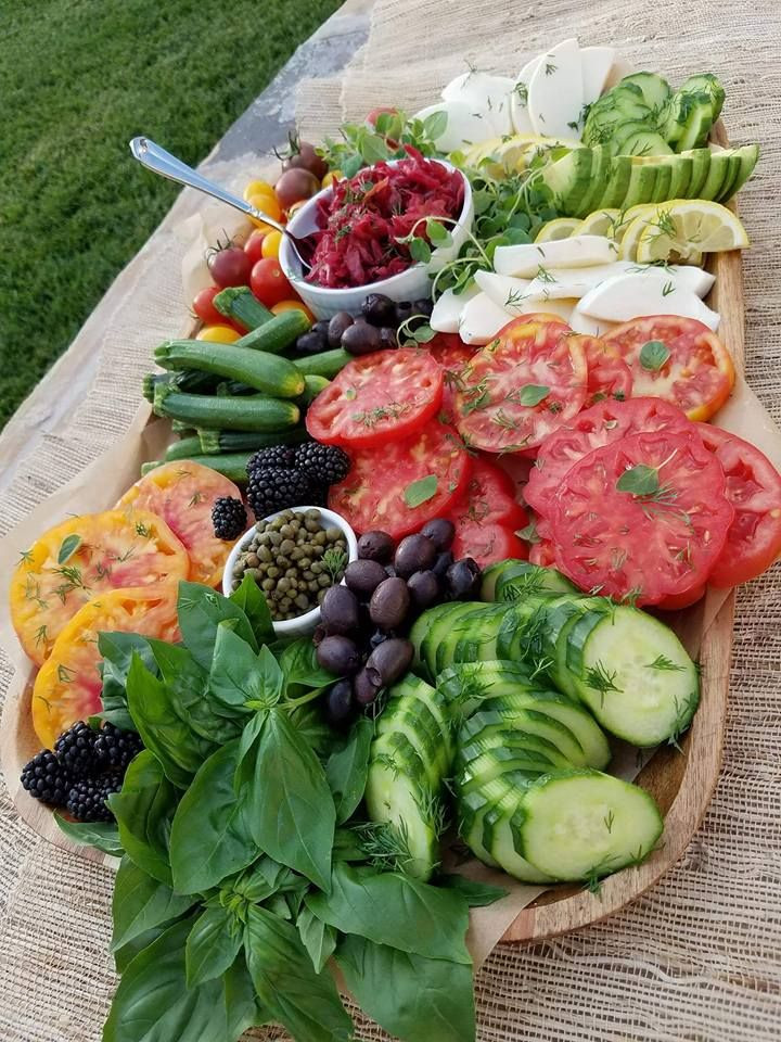 Vegetarian Platters Recipes
 Ve able Platter Summer